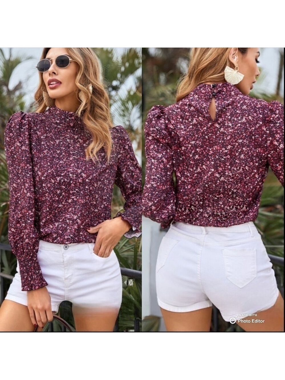 Ditsy Floral Blouse 5️⃣✖️3️⃣0️⃣